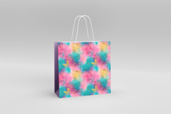 Whimsical Glitter Tumbler Wrap 20 oz, Sublimation Design Product Image 2