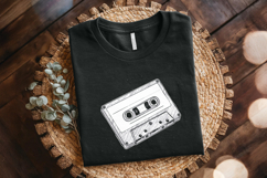 90s Cassette PNG, Nineties Cute Design, Sublimation PNG, Product Image 2