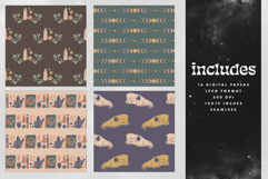 16 Boho Witch Seamless Patterns Product Image 2