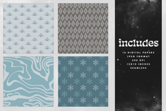 16 Glacier Seamless Patterns Product Image 2