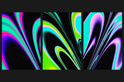 Abstract Grainy Gradient Vertical Backgrounds PNG Files Product Image 2
