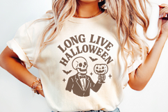 Long Live Halloween PNG, Skeleton Suit Halloween PNG, Product Image 2