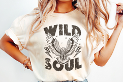 Wild Soul Png, Sublimation Design, Grunge Png, Biker Png, Product Image 2