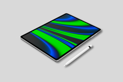 Abstract Grainy Blue And Green Gradient Backgrounds JPG File Product Image 3