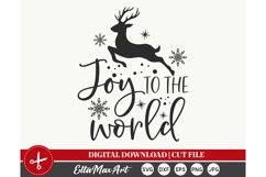 Joy to the world Svg, Christmas Svg, Christmas Shirt SVG, Product Image 3