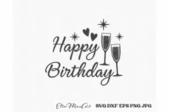 Happy Birthday SVG, Birthday SVG, Birthday party Svg, Cake Product Image 3
