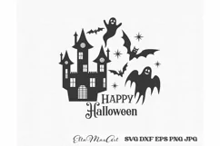 Happy halloween Svg, Halloween Svg, Halloween sign Svg, PNG Product Image 2