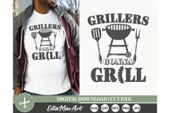 Grillers gonna grill SVG, Barbecue SVG, Bbq svg, Grill Svg, Product Image 1