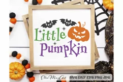 Little Pumpkin SVG, Halloween Baby SVG, Halloween SVG, Baby Product Image 2
