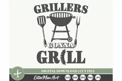 Grillers gonna grill SVG, Barbecue SVG, Bbq svg, Grill Svg, Product Image 2