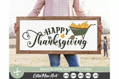 Happy Thanksgiving SVG, Thanksgiving SVG, Autumn SVG, Fall Product Image 1