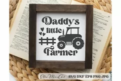 Daddys little farmer SVG, Farm SVG, Farmhouse Svg, Farmhouse Product Image 1