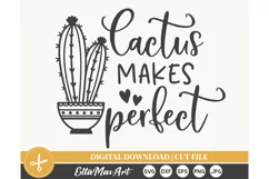 Cactus makes perfect SVG, Succulents SVG, Houseplant svg, Product Image 2