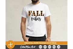 Fall vibes SVG, Autumn SVG, Fall SVG, Pumpkin Svg, PNG Product Image 4
