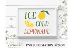 Ice cold lemonade PNG lemonade PNG Summer PNG Product Image 1