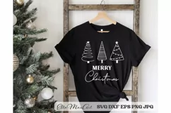 Merry Christmas SVG, Christmas quote SVG, Christmas SVG Product Image 1
