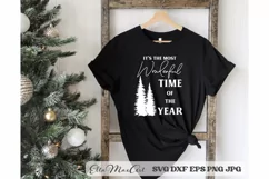 Its the most wonderful time of the year, Merry Christmas SVG Product Image 2