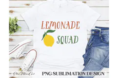 Lemonade squad PNG lemonade PNG Summer PNG Product Image 2