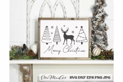 Merry Christmas SVG, Christmas quote SVG, Christmas SVG Product Image 1