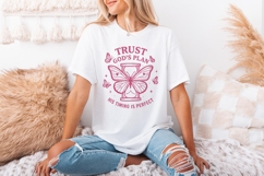 Trust God&#039;s Plan His Timing Is Perfect PNG  Christian Product Image 3