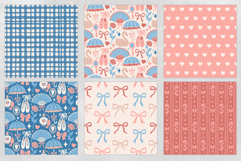 Blush Coquette Seamless Patterns - 16 JPEG Patterns Product Image 3