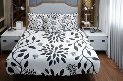 Black &amp; White Floral V01 Seamless Patterns Collection Product Image 6