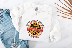 Juneteenth SVG - Do It For Culture Leopard Print Circle 1865 Product Image 3