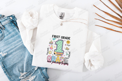 First Grade New Journey Begins SVG - Cute 1st Grade Cut File Product Image 3