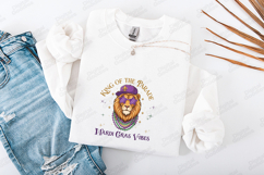 Mardi Gras Lion SVG - King of the Parade Carnival Art Product Image 3