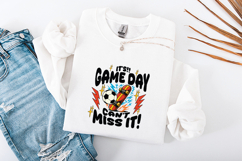Soccer Game Day SVG - Retro Skateboard Sports PNG Graphic Product Image 3
