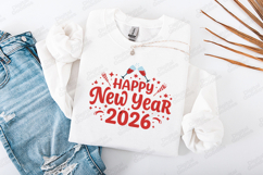 New Year 2026 SVG Shirt Design Product Image 1