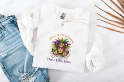 Mardi Gras SVG - Triple Mask Magic Carnival Cut File Product Image 3