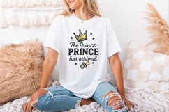 The Prince Prince Has Arrived PNG, Baby Boy Digital Product Image 3
