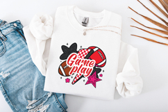 Game Play SVG - Retro Football Doodle Multi-Sport Graphic Product Image 1