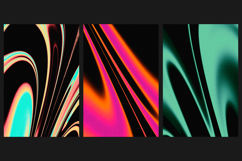 Abstract Grainy Gradient Vertical Backgrounds PNG Files Product Image 3