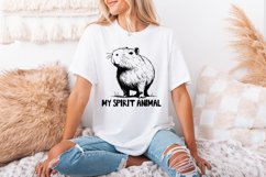 Capybara Spirit Animal PNG, Capybara Lover, Capybara Gift, Product Image 3
