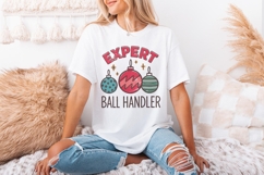 Expert Ball Handler PNG Shirt, Christmas Ornament Humor PNG Product Image 3