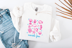 Seaside Fun SVG - Ocean Life Clipart &amp; Beach Fish Bundle Product Image 3