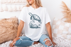 Sea Turtle PNG Clipart, Ocean Animal Illustration, Marine Product Image 2