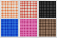 Gingham Kraft Seamless Patterns - 16 JPEG Patterns Product Image 3