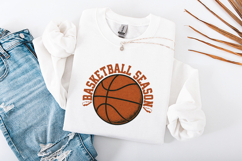 Retro Basketball Season Sports Graphic Product Image 3