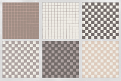 16 Neutral Grid &amp; Checker Seamless Patterns Product Image 3