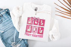 We Fight Together SVG - Breast Cancer Awerness Product Image 2