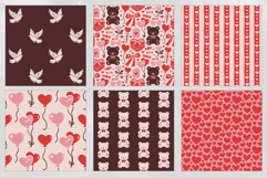 16 Valentine's Day Seamless Patterns Product Image 4