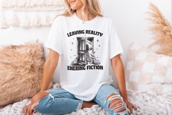 Leaving Reality Entering Fiction PNG, Bookish png PNG, Product Image 3