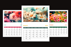 2026 Floral Monthly Printable Photo Calendar PDF Files Product Image 4
