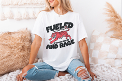 Fueled by Rage PNG, Snarky Vintage Tiger Design, Meme png, Product Image 2