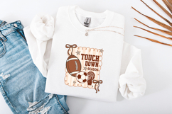 Touchdown Football SVG Buffalo Helmet Gameday PNG Design Product Image 3