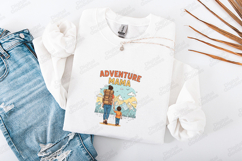 Adventure Mama SVG - Motherhood Hiking Mountains Art Product Image 3