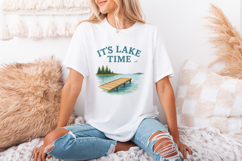 It&#039;s Lake Time Coquette Summer PNG, Trendy Summer, Product Image 2